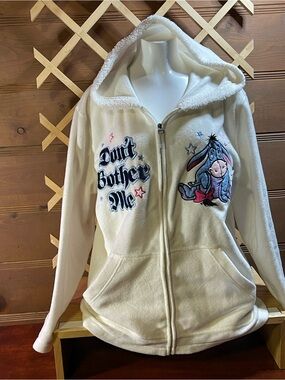 Authentic Wonderful World of Disney “Eeyore” “Don’t Bother Me “ Fleece Hoodie